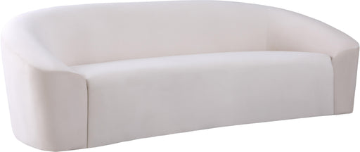 Riley Cream Velvet Sofa - Royal Furniture & Gifts (MI) - Multi Location