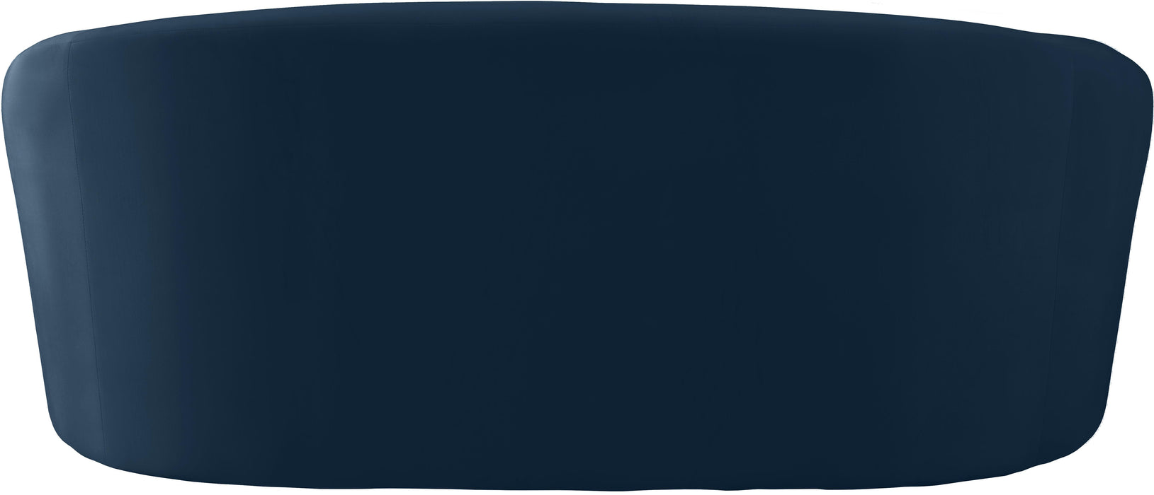 Riley Navy Velvet Loveseat - Royal Furniture & Gifts (MI) - Multi Location