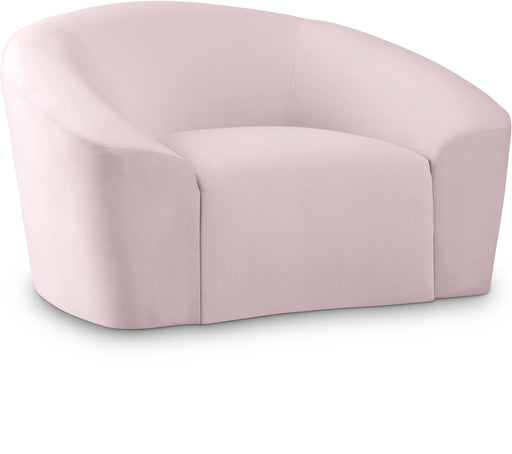Riley Pink Velvet Chair - Royal Furniture & Gifts (MI) - Multi Location