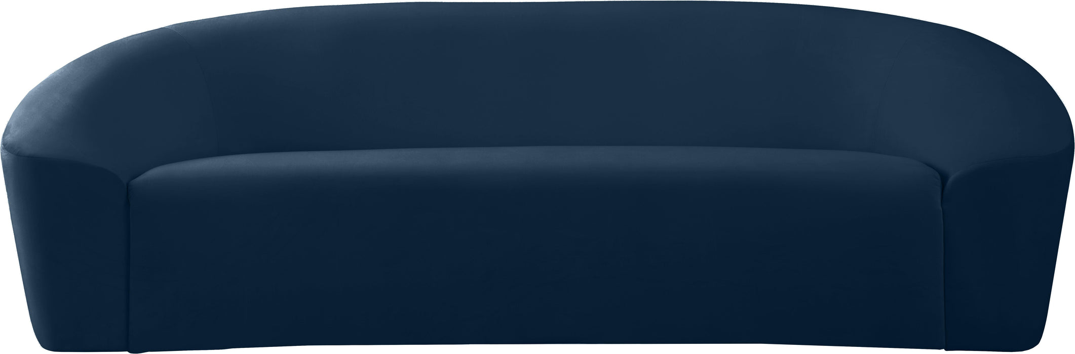 Riley Navy Velvet Sofa - Royal Furniture & Gifts (MI) - Multi Location