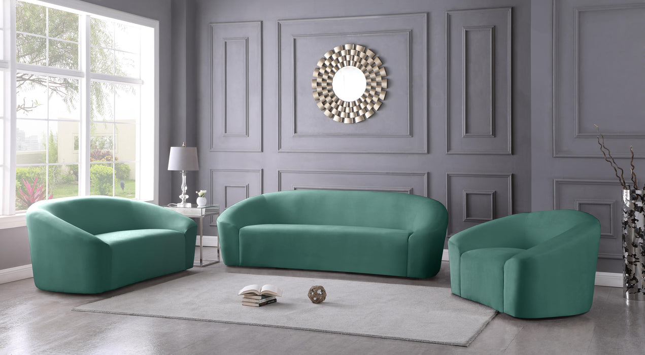 Riley Mint Velvet Sofa - Royal Furniture & Gifts (MI) - Multi Location