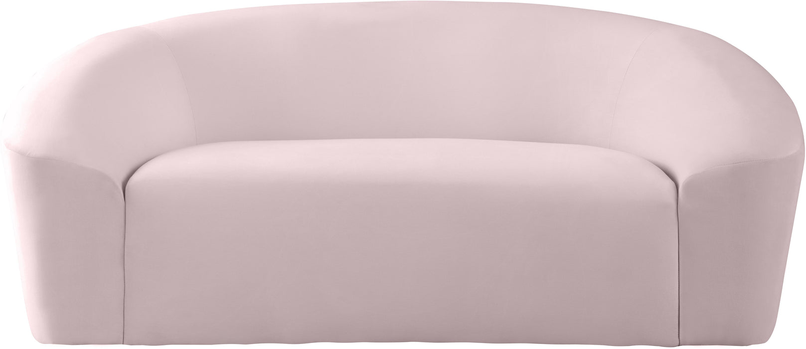 Riley Pink Velvet Loveseat - Royal Furniture & Gifts (MI) - Multi Location
