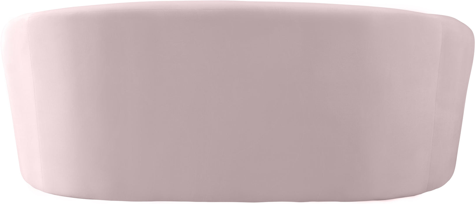 Riley Pink Velvet Loveseat - Royal Furniture & Gifts (MI) - Multi Location