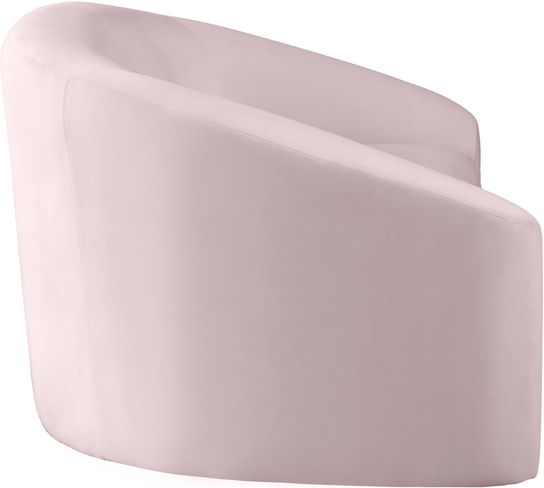 Riley Pink Velvet Sofa - Royal Furniture & Gifts (MI) - Multi Location