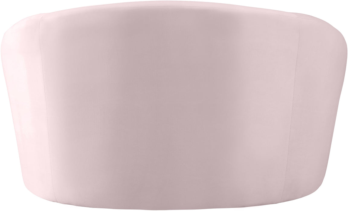 Riley Pink Velvet Chair - Royal Furniture & Gifts (MI) - Multi Location