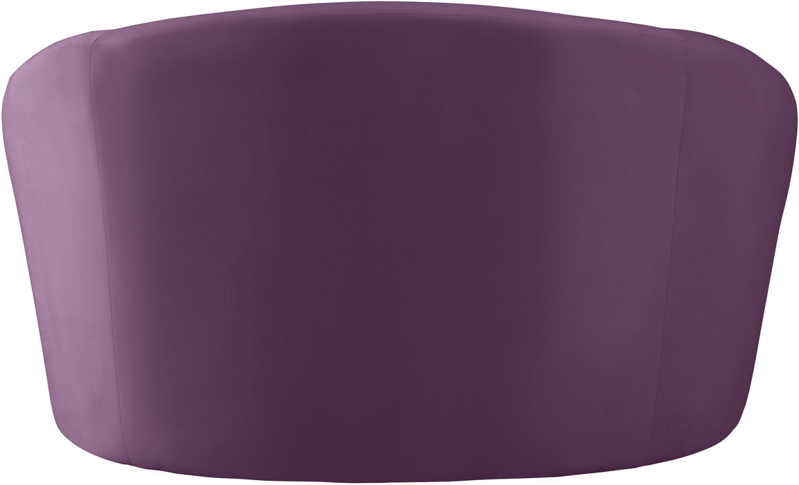 Riley Purple Velvet Chair - Royal Furniture & Gifts (MI) - Multi Location