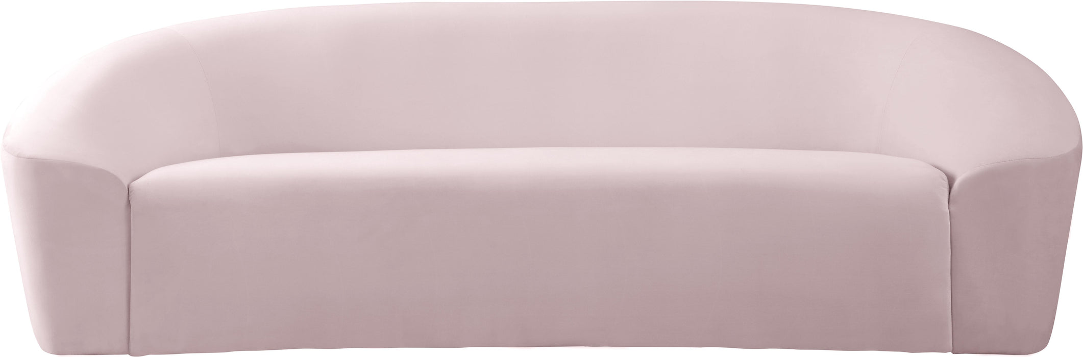 Riley Pink Velvet Sofa - Royal Furniture & Gifts (MI) - Multi Location