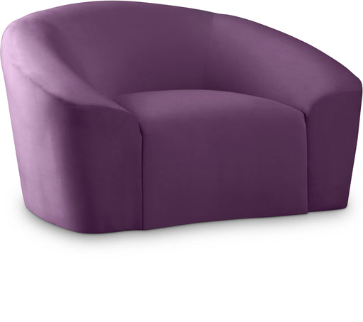 Riley Purple Velvet Chair - Royal Furniture & Gifts (MI) - Multi Location
