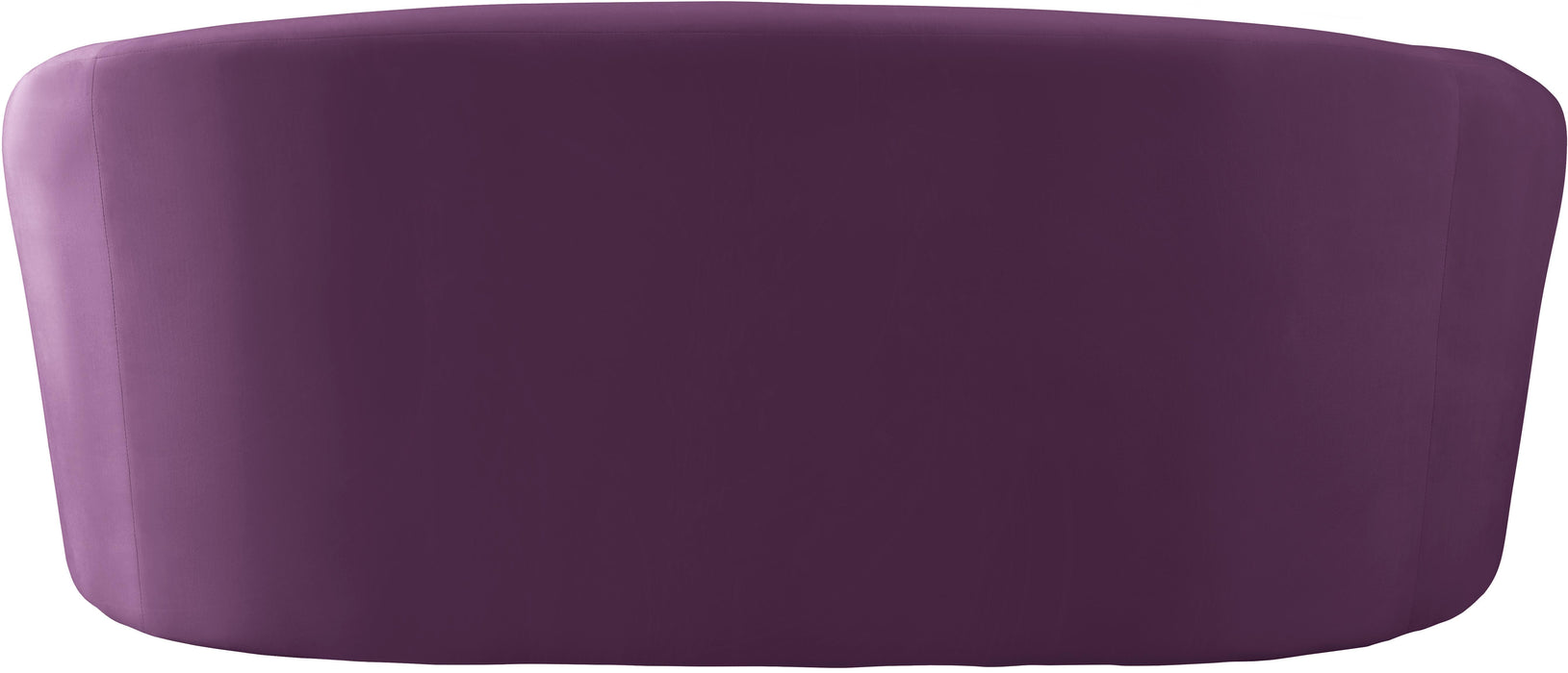 Riley Purple Velvet Loveseat - Royal Furniture & Gifts (MI) - Multi Location