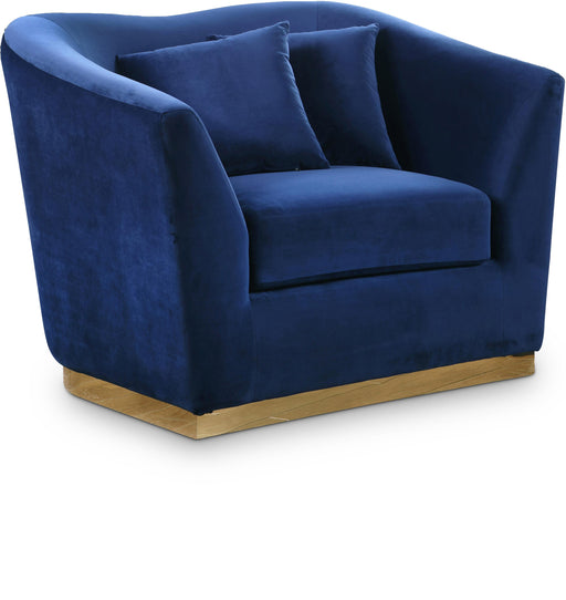 Arabella Navy Velvet Chair - Royal Furniture & Gifts (MI) - Multi Location
