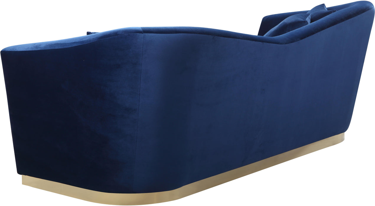 Arabella Navy Velvet Sofa - Royal Furniture & Gifts (MI) - Multi Location