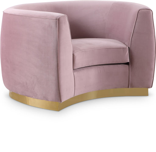 Julian Pink Velvet Chair - Royal Furniture & Gifts (MI) - Multi Location