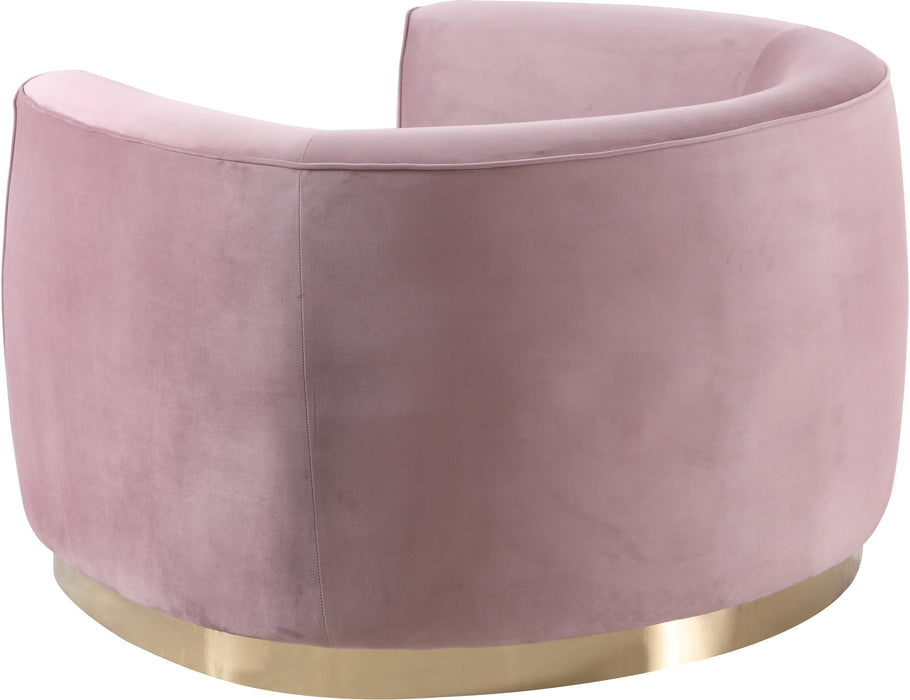 Julian Pink Velvet Chair - Royal Furniture & Gifts (MI) - Multi Location