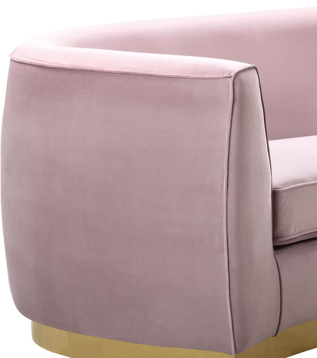 Julian Pink Velvet Sofa - Royal Furniture & Gifts (MI) - Multi Location