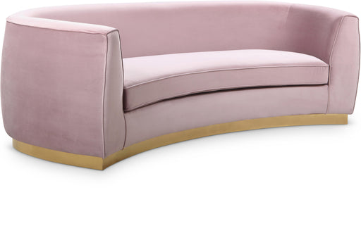 Julian Pink Velvet Sofa - Royal Furniture & Gifts (MI) - Multi Location