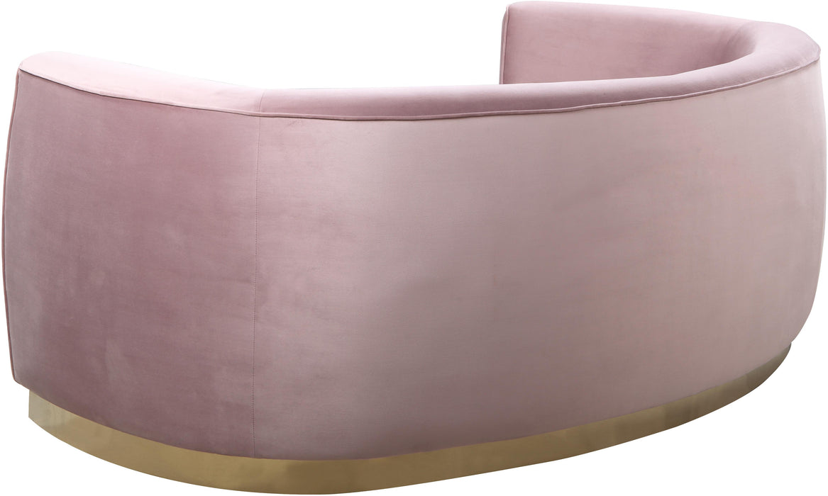 Julian Pink Velvet Sofa - Royal Furniture & Gifts (MI) - Multi Location