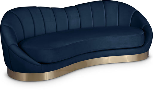 Shelly Navy Velvet Sofa - Royal Furniture & Gifts (MI) - Multi Location