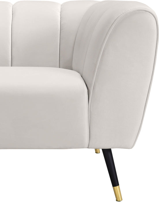 Beaumont Cream Velvet Chair - Royal Furniture & Gifts (MI) - Multi Location