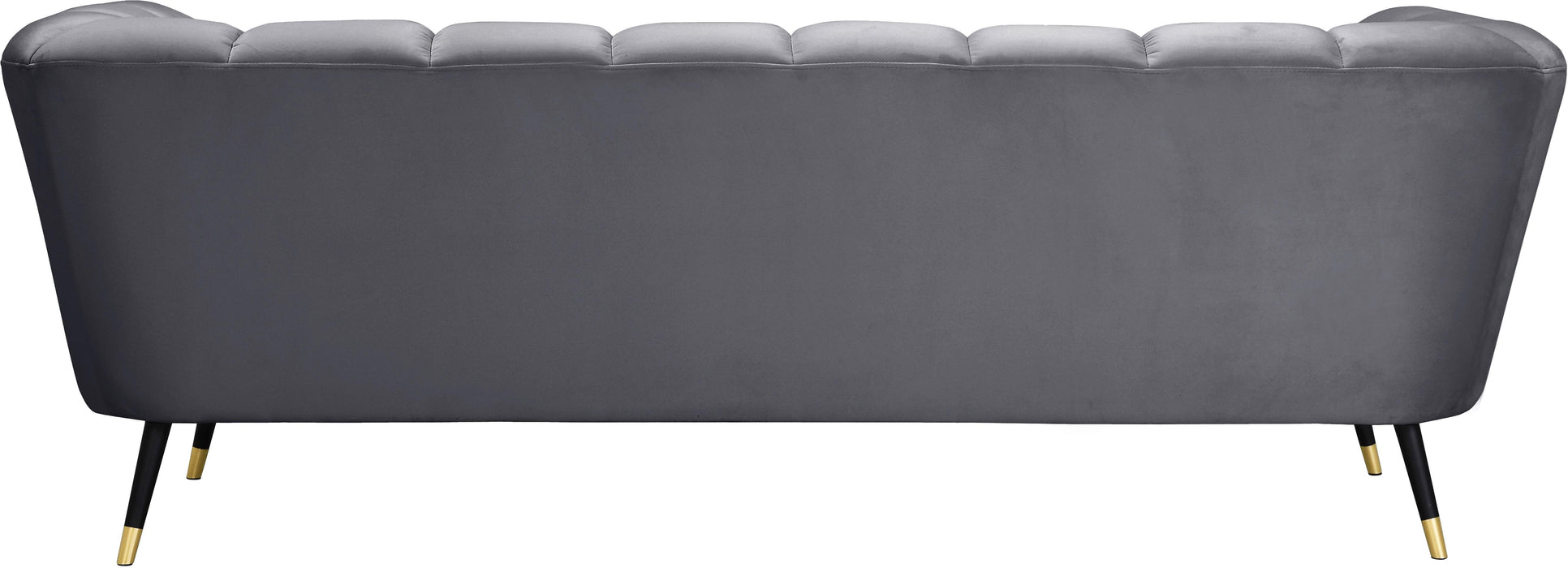 Beaumont Grey Velvet Sofa - Royal Furniture & Gifts (MI) - Multi Location