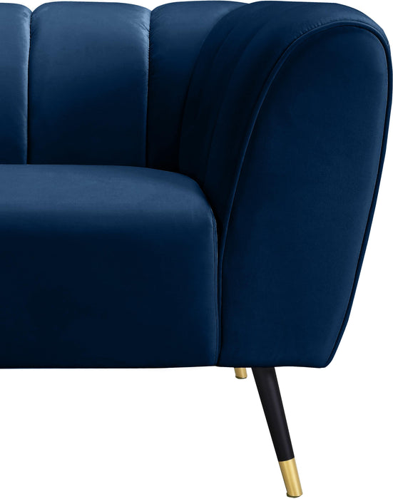 Beaumont Navy Velvet Chair - Royal Furniture & Gifts (MI) - Multi Location