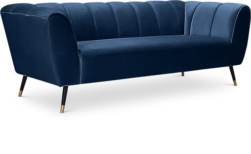 Beaumont Navy Velvet Sofa - Royal Furniture & Gifts (MI) - Multi Location