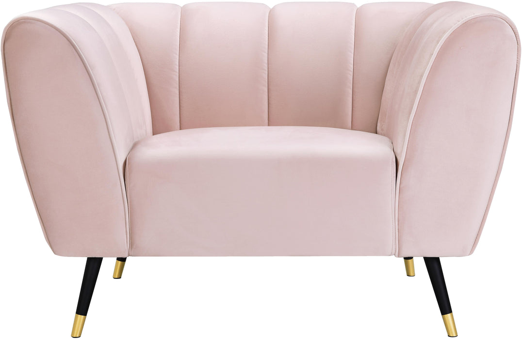 Beaumont Pink Velvet Chair - Royal Furniture & Gifts (MI) - Multi Location