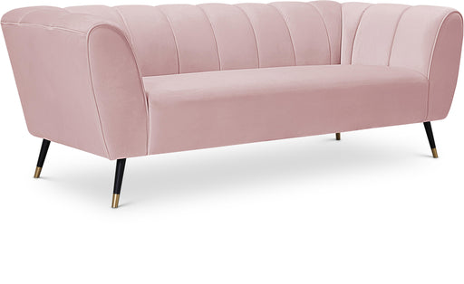 Beaumont Pink Velvet Sofa - Royal Furniture & Gifts (MI) - Multi Location