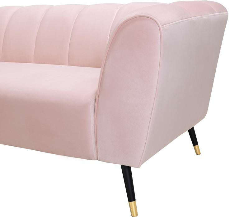 Beaumont Pink Velvet Sofa - Royal Furniture & Gifts (MI) - Multi Location