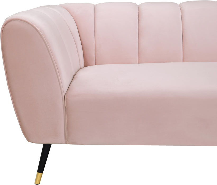 Beaumont Pink Velvet Sofa - Royal Furniture & Gifts (MI) - Multi Location