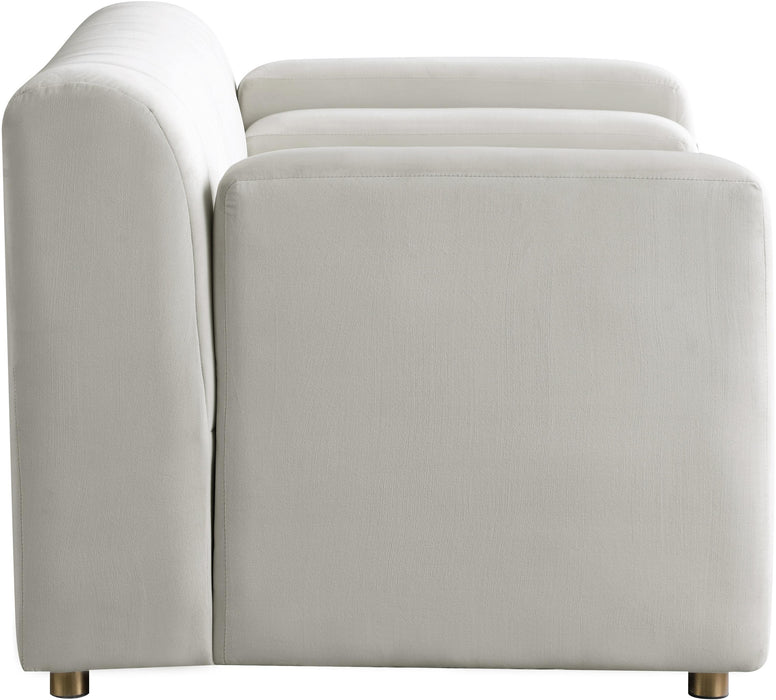 Naya Cream Velvet Chair - Royal Furniture & Gifts (MI) - Multi Location