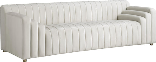 Naya Cream Velvet Sofa - Royal Furniture & Gifts (MI) - Multi Location