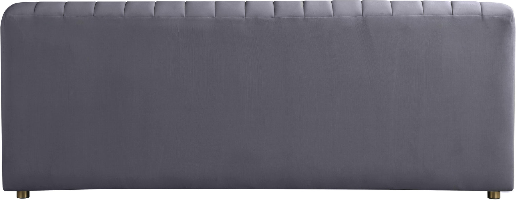Naya Grey Velvet Loveseat - Royal Furniture & Gifts (MI) - Multi Location
