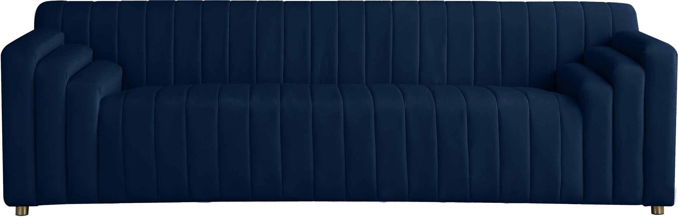 Naya Navy Velvet Sofa - Royal Furniture & Gifts (MI) - Multi Location