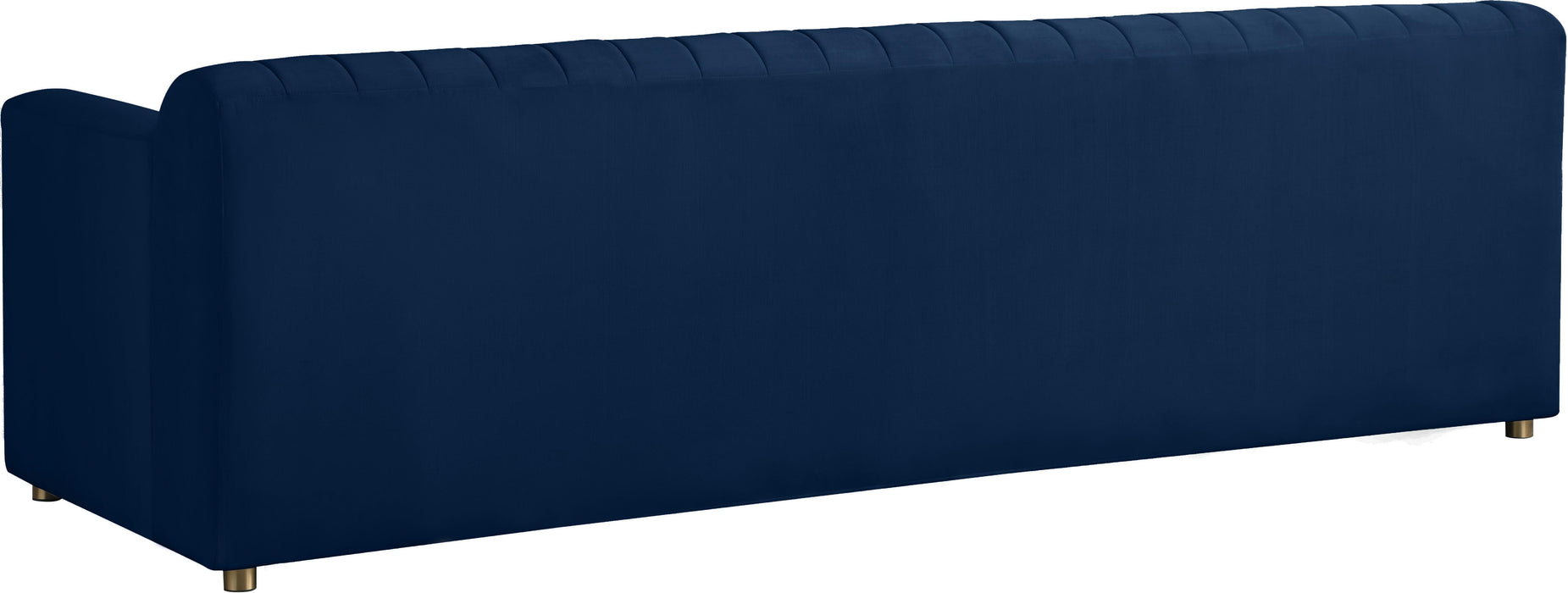 Naya Navy Velvet Sofa - Royal Furniture & Gifts (MI) - Multi Location