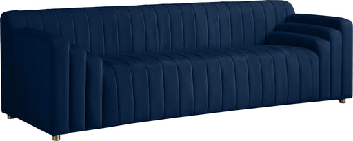 Naya Navy Velvet Sofa - Royal Furniture & Gifts (MI) - Multi Location