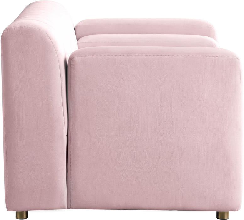 Naya Pink Velvet Chair - Royal Furniture & Gifts (MI) - Multi Location