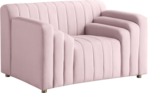 Naya Pink Velvet Chair - Royal Furniture & Gifts (MI) - Multi Location
