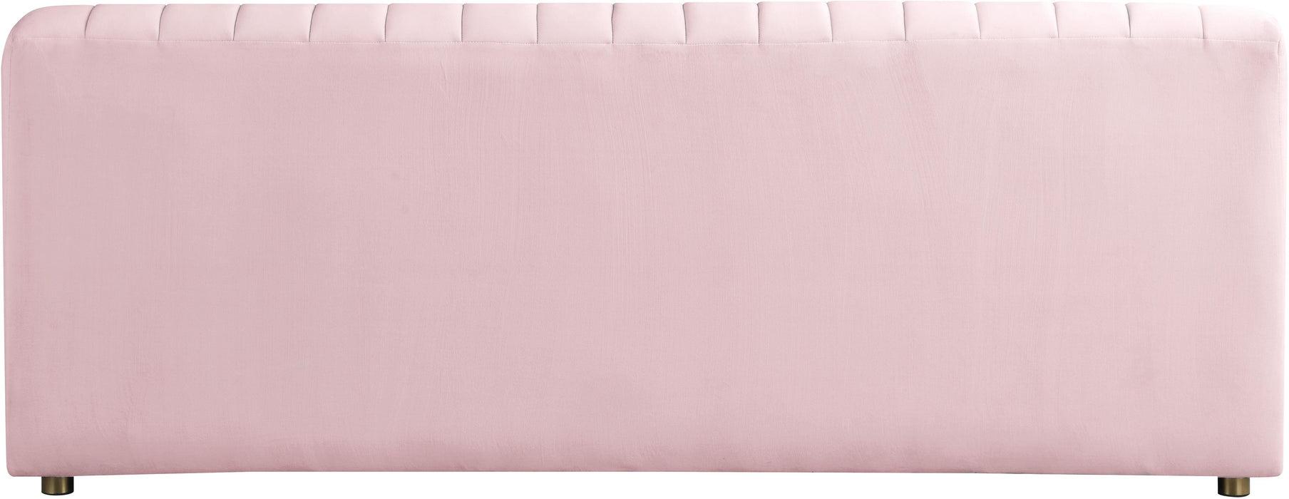 Naya Pink Velvet Loveseat - Royal Furniture & Gifts (MI) - Multi Location