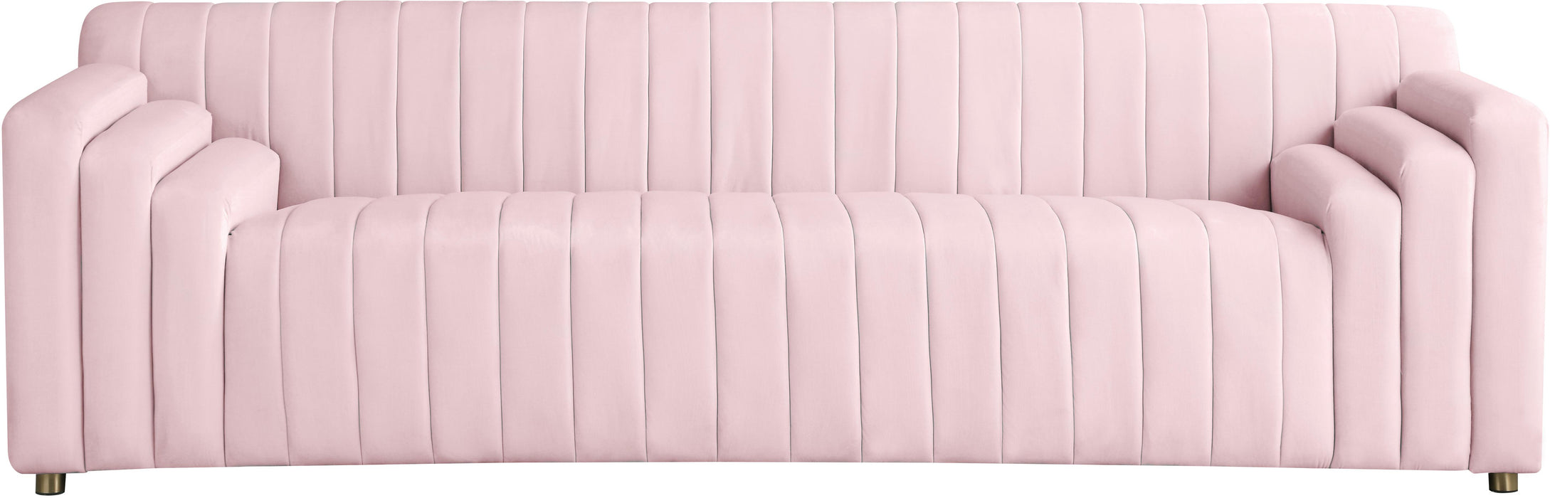 Naya Pink Velvet Sofa - Royal Furniture & Gifts (MI) - Multi Location