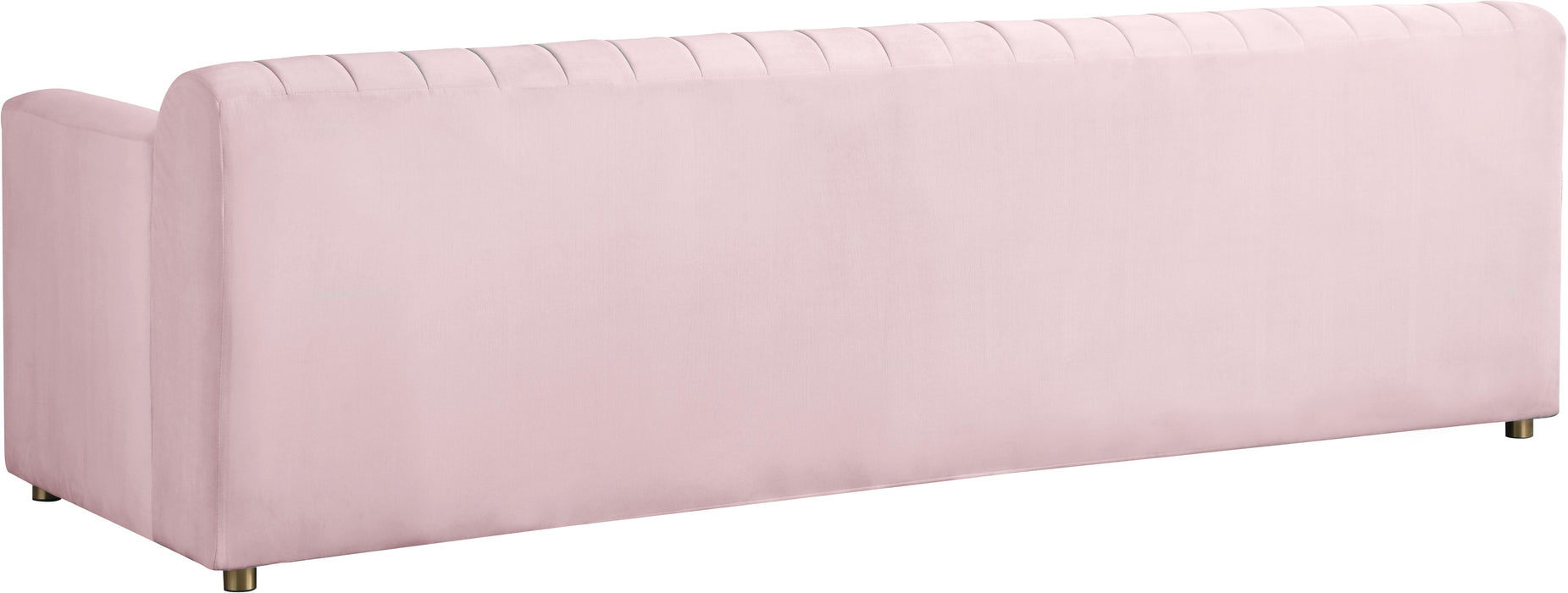 Naya Pink Velvet Sofa - Royal Furniture & Gifts (MI) - Multi Location
