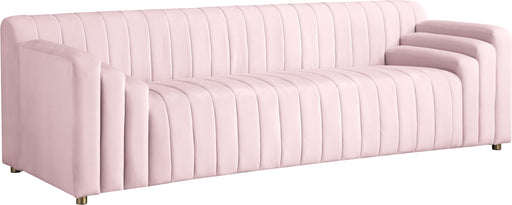 Naya Pink Velvet Sofa - Royal Furniture & Gifts (MI) - Multi Location