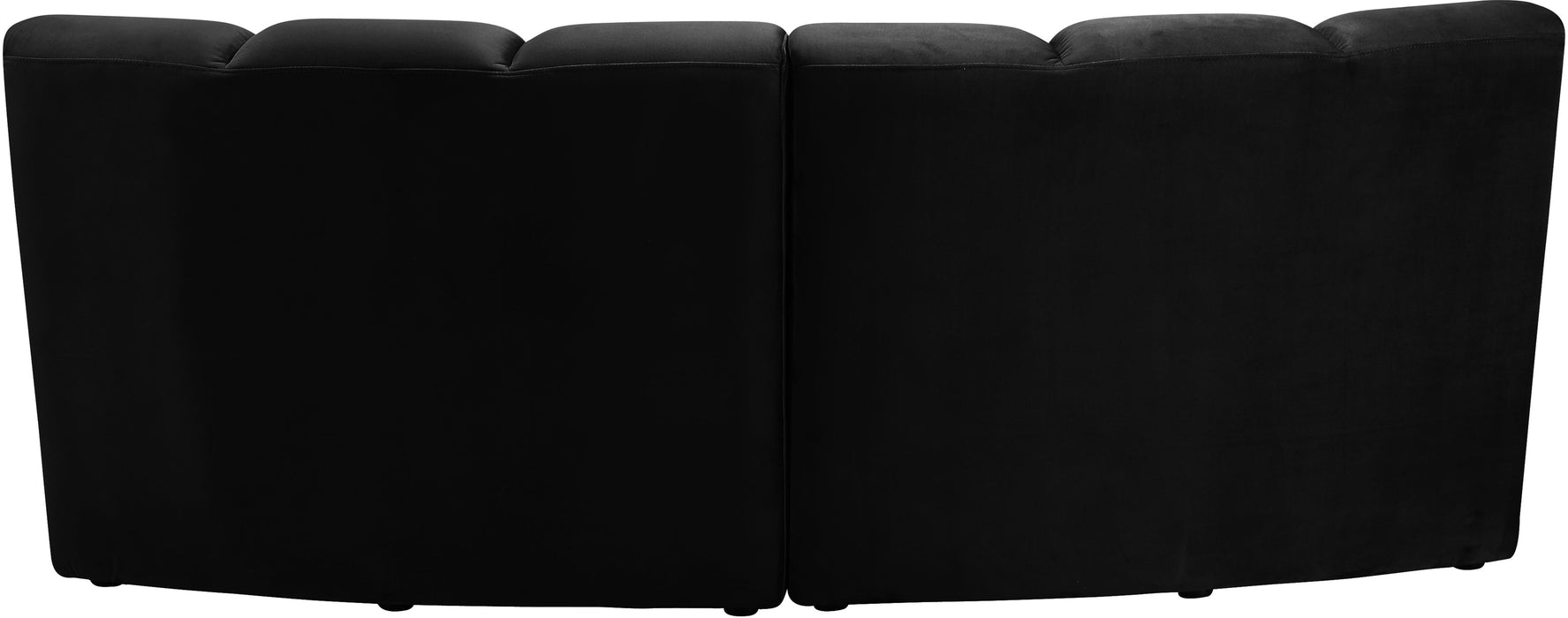 Infinity Black Velvet 2pc. Modular Sectional - Royal Furniture & Gifts (MI) - Multi Location
