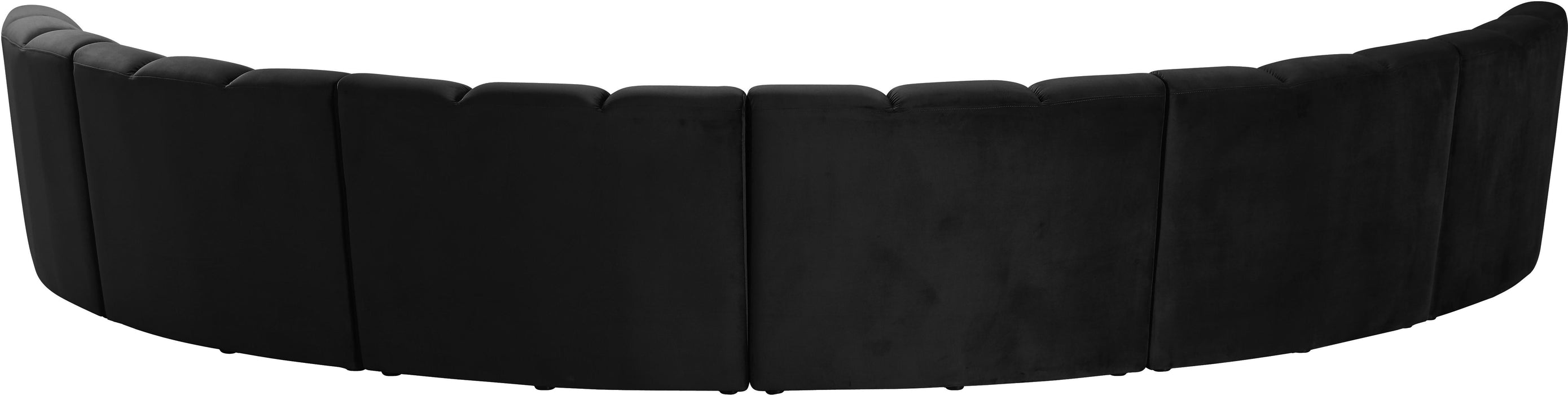 Infinity Black Velvet 6pc. Modular Sectional - Royal Furniture & Gifts (MI) - Multi Location