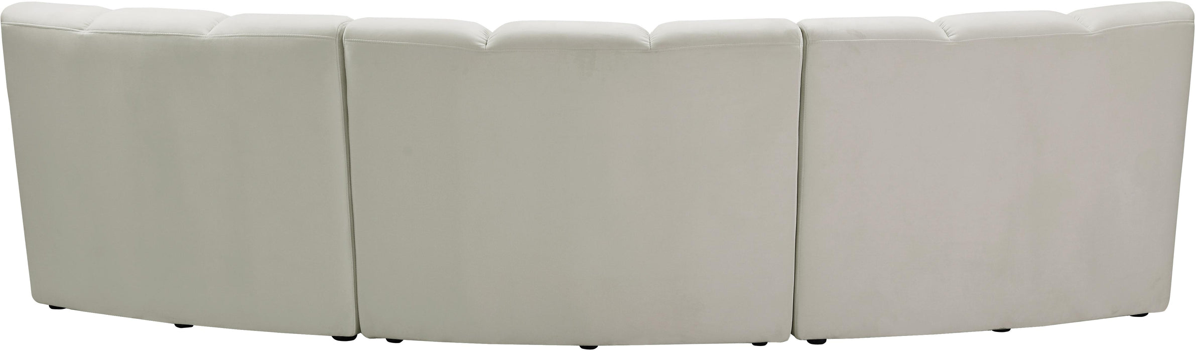 Infinity Cream Velvet 3pc. Modular Sectional - Royal Furniture & Gifts (MI) - Multi Location