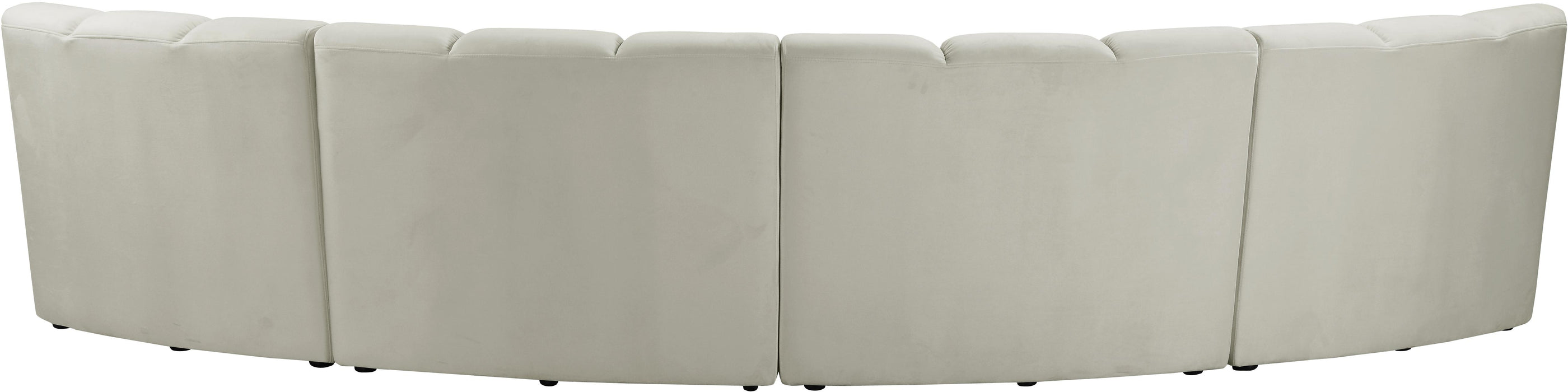 Infinity Cream Velvet 4pc. Modular Sectional - Royal Furniture & Gifts (MI) - Multi Location