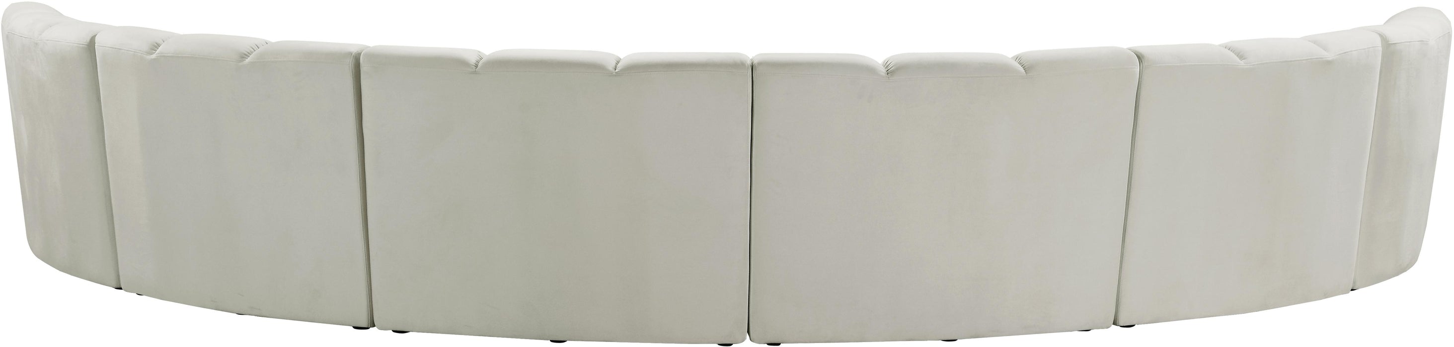 Infinity Cream Velvet 6pc. Modular Sectional - Royal Furniture & Gifts (MI) - Multi Location