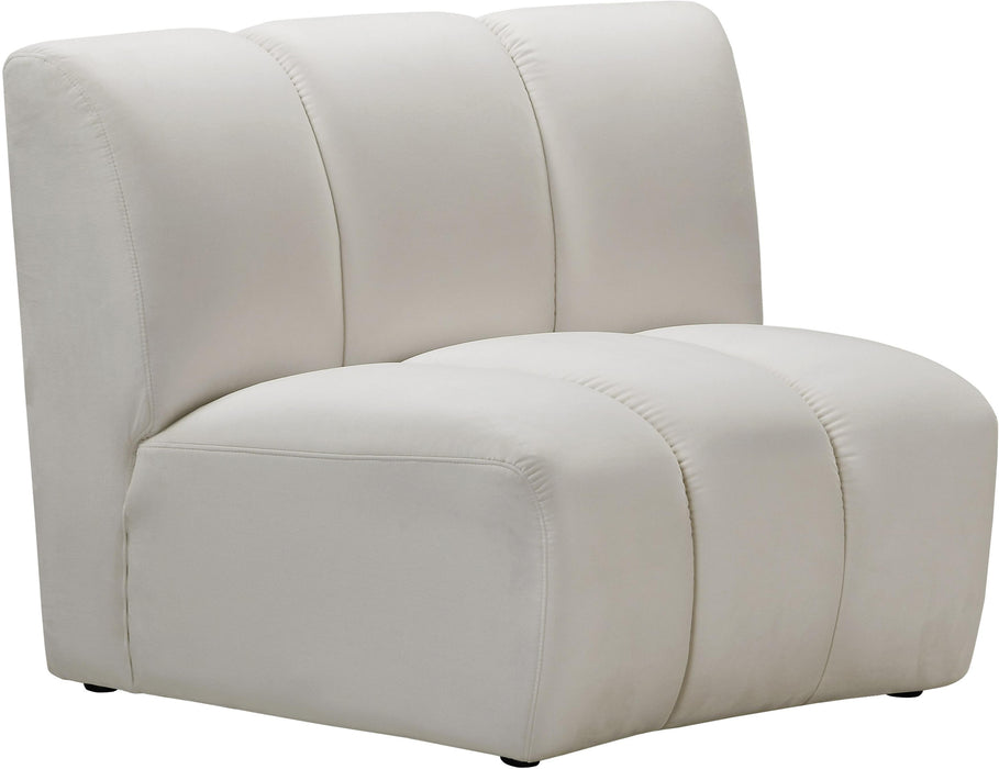 Infinity Cream Velvet Modular Chair - Royal Furniture & Gifts (MI) - Multi Location