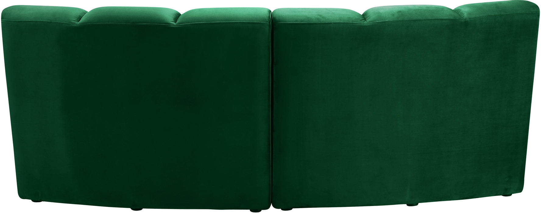 Infinity Green Velvet 2pc. Modular Sectional - Royal Furniture & Gifts (MI) - Multi Location