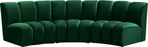 Infinity Green Velvet 3pc. Modular Sectional - Royal Furniture & Gifts (MI) - Multi Location