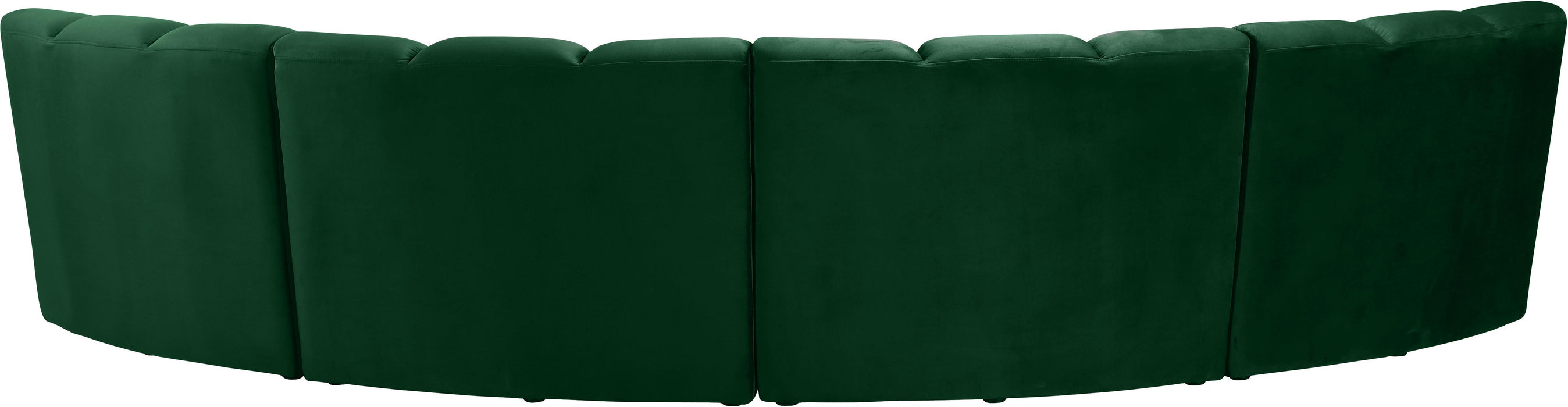 Infinity Green Velvet 4pc. Modular Sectional - Royal Furniture & Gifts (MI) - Multi Location